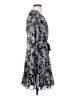 Laundry by Shelli Segal 100% Polyester Paisley Gray Cocktail Dress Size 4 - photo 4