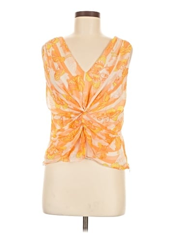 Etcetera Sleeveless Silk Top (view 1)