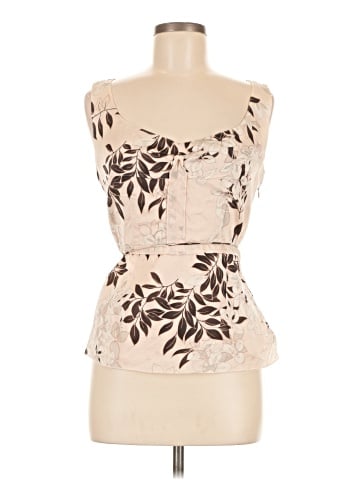 Per Se By Carlisle Sleeveless Silk Top (view 1)