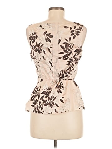 Per Se By Carlisle Sleeveless Silk Top (view 2)