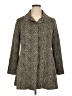Versona Animal Print Gold Coat Size XL - photo 1