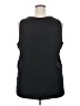 Simply Vera Vera Wang 100% Polyester Black Sleeveless Blouse Size XXL - photo 2
