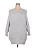 Ashley Stewart Gray Pullover Sweater Size 3X - photo 1