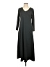 Accent Solid Gray Casual Dress Size S - photo 1