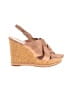 Just Fab Tan Wedges Size 10 - photo 1