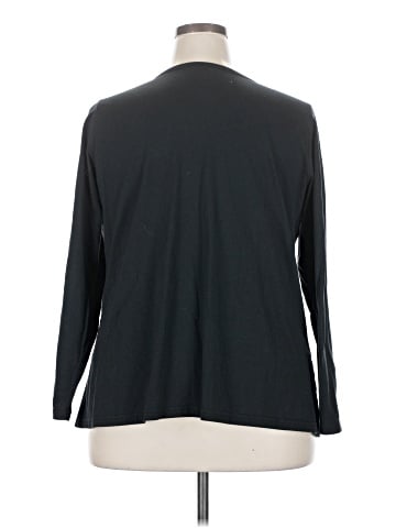 Basic Editions Long Sleeve Henley (view 2)