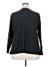 Basic Editions Black Long Sleeve Henley Size 2X - photo 2