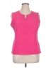 Calvin Klein Pink Sleeveless Blouse Size XL - photo 1