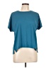 Layer 8 100% Polyester Teal Short Sleeve T-Shirt Size L - photo 1