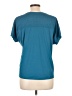 Layer 8 100% Polyester Teal Short Sleeve T-Shirt Size L - photo 2