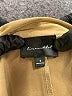 Line & Dot 100% Polyester Solid Tan Long Sleeve Blouse Size S - photo 7