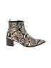 Everlane 100% Leather Ivory Green Ankle Boots Size 6 1/2 - photo 1