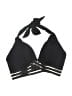 Unbranded Stripes Black Swimsuit Top Size 2 (estimated) - photo 1