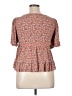 Rewind 100% Rayon Pink Short Sleeve Blouse Size XL - photo 2