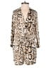 Julie Brown Animal Print Gold Romper Size 0 - photo 1
