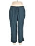 Haven Well Within Solid Teal Casual Pants Size XL - photo 1