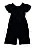 Florence Eiseman Solid Black Romper Size 10 - photo 1