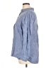Talbots 100% Linen Blue Long Sleeve Button-Down Shirt Size XL - photo 5