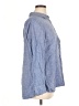 Talbots 100% Linen Blue Long Sleeve Button-Down Shirt Size XL - photo 4