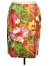 Talbots Tropical Orange Casual Skirt Size 12 - photo 1