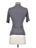 Unbranded Gray Short Sleeve Turtleneck Size S - photo 2