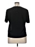 Kasper Black Short Sleeve Top Size 14 - photo 2