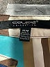 Coupé Collection 100% Polyester Stripes Teal Long Sleeve Blouse Size M - photo 7