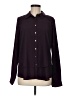 Calvin Klein Purple Long Sleeve Blouse Size M - photo 1