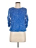 Alfani Blue 3/4 Sleeve Blouse Size M (petite) - photo 1