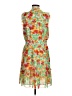 CAbi 100% Polyester Tropical Floral Green Cocktail Dress Size M - photo 2