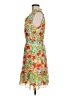 CAbi 100% Polyester Tropical Floral Green Cocktail Dress Size M - photo 5