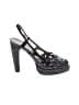 Stuart Weitzman Animal Print Brown Sandals Size 7 1/2 - photo 1