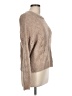 American Eagle Outfitters Chevron-herringbone Tan Pullover Sweater Size L - photo 4