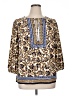 Roz & Ali Gold 3/4 Sleeve Blouse Size 1X - photo 1