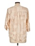 Torrid Tan 3/4 Sleeve Blouse Size Lg Plus (0) - photo 2