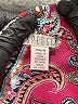 Spense 100% Polyester Paisley Floral Pink Orange Sleeveless Blouse Size M - photo 7