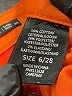 Tahari Color Block Orange Jeans Size 6 - photo 8