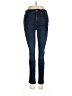 Express Solid Blue Jeans Size 4 - photo 1