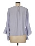 Vince Camuto Gray 3/4 Sleeve Blouse Size M - photo 2
