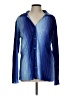 Fashion Nova 100% Polyester Color Block Blue Long Sleeve Blouse Size L - photo 1