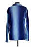 Fashion Nova 100% Polyester Color Block Blue Long Sleeve Blouse Size L - photo 2