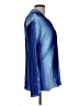 Fashion Nova 100% Polyester Color Block Blue Long Sleeve Blouse Size L - photo 4