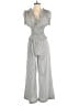 Max Studio Tweed Gray Jumpsuit Size XS - photo 1