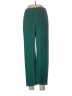 Ro & De Solid Green Casual Pants Size L - photo 1