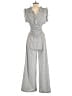 Max Studio Tweed Gray Jumpsuit Size XS - photo 2