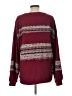 New In Hearts Burgundy Pullover Sweater Size L - photo 2