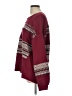 New In Hearts Burgundy Pullover Sweater Size L - photo 5