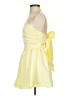 Unbranded Solid Yellow Cocktail Dress Size XS - photo 5