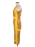ASOS Graphic Yellow Cocktail Dress Size 6 (petite) - photo 5