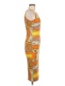 ASOS Graphic Yellow Cocktail Dress Size 6 (petite) - photo 4